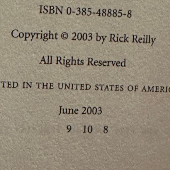 2003 WHO'S YOUR CADDY? Great Reprobates of Golf Rick Reilly hardcover - Picture 3 of 3